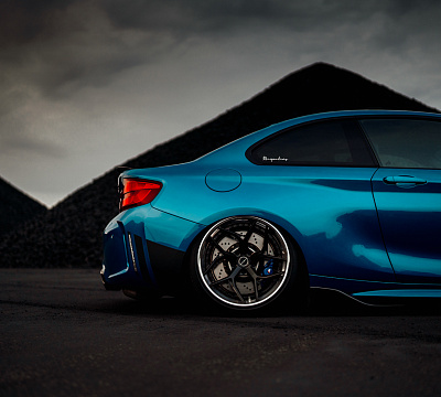 Фото дисков Brixton Forged PF5 на BMW 2/M2 (F22/F87)
