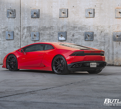 Фото дисков Vossen M-X2 на Lamborghini Huracan
