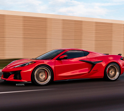 Фото дисков Strasse Wheels SV10 Deep Concave FS на Chevrolet Corvette C8