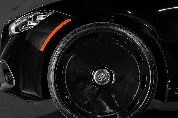 Фото дисков Giovanna Amur Черный глянец на Mercedes-Benz S-Class (W223)