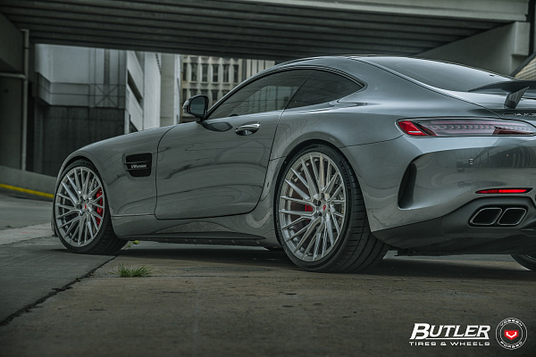 Фото дисков Vossen EVO-6T Глянцевый лак на Mercedes-Benz AMG GT I