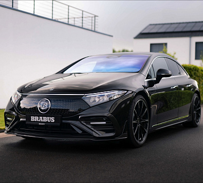 Фото дисков BRABUS Monoblock Z (Platinum Edition) на Mercedes-Benz EQS