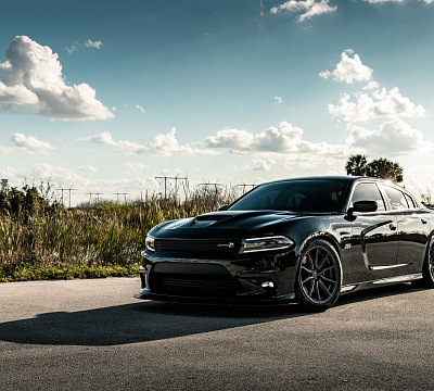 Фото дисков Vossen HF-3 на Dodge Charger VII
