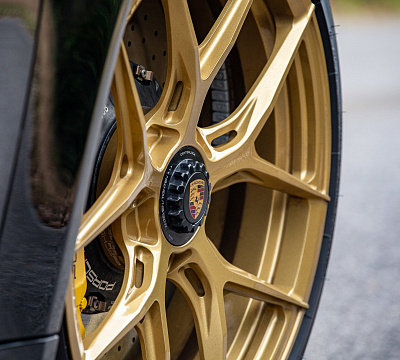 Фото дисков Vossen S21-01 на Porsche 911 VII