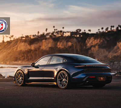 Фото дисков HRE P101SC на Porsche Taycan I