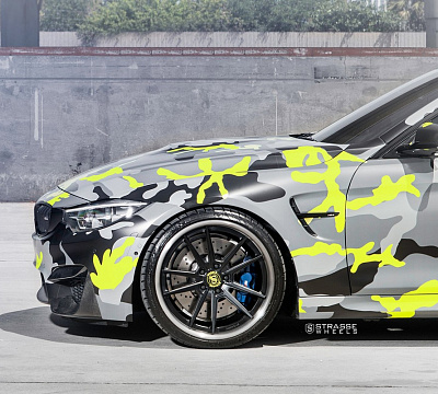 Фото дисков Strasse Wheels SV1 Deep Concave FS на BMW 4/M4 (F32/F82)