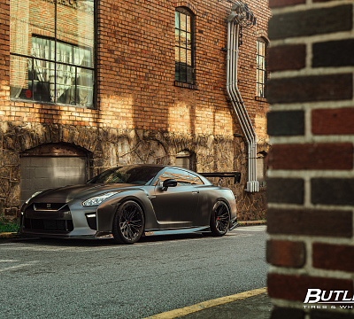 Фото дисков Vossen M-X6 на Nissan GT-R