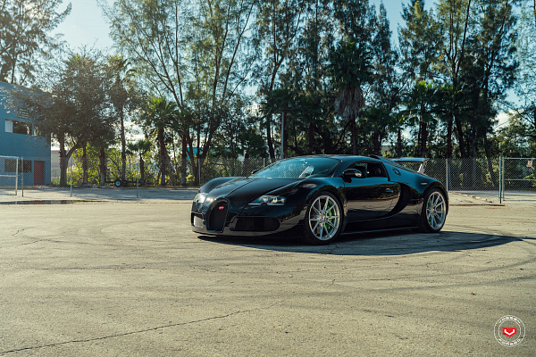 Фото дисков Vossen EVO-2R Глянцевый лак на Bugatti Veyron