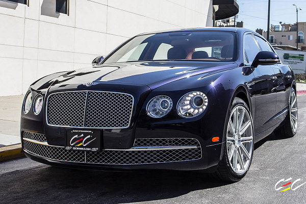 Фото дисков CEC C25 Глянцевый лак на Bentley Flying Spur II