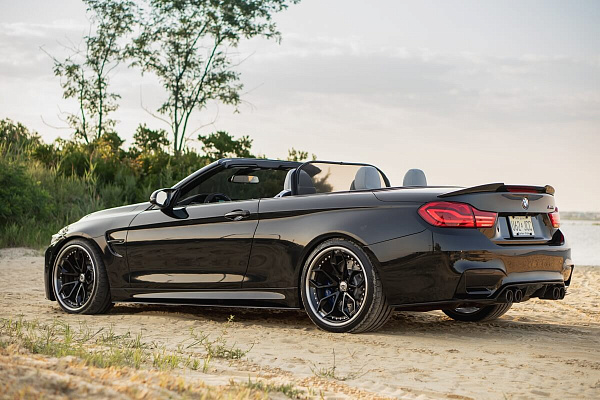 Фото дисков HRE S201 Черный глянец на BMW 4/M4 (F32/F82)