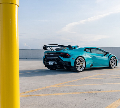 Фото дисков Anrky AN36 на Lamborghini Huracan