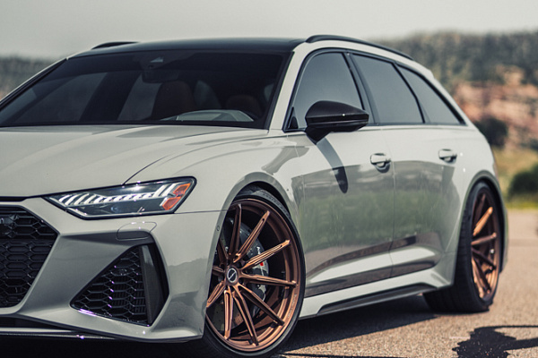 Фото дисков Brixton Forged R11-R Сатиновая бронза на Audi A/RS 6 (C8)