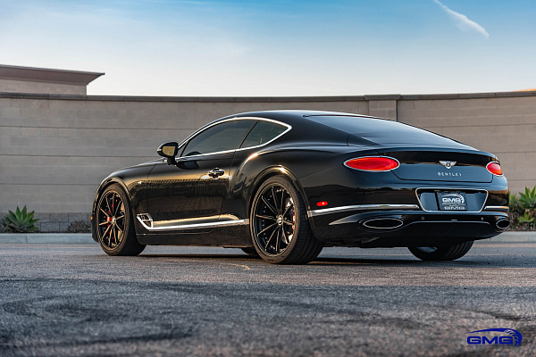 Фото дисков Brixton Forged R11-R Черный сатин на Bentley Continental GT III