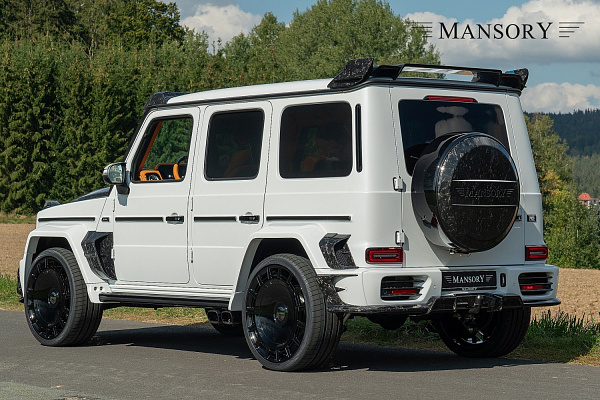 Фото дисков Mansory FD.15 Черный глянец на Mercedes-Benz G-Class III
