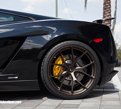Фото дисков HRE P101 на Lamborghini Gallardo