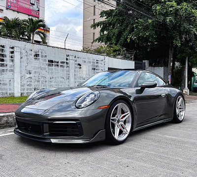 Фото дисков Brixton Forged VL2 на Porsche 911 VIII