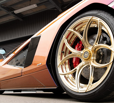 Фото дисков Anrky S2-X0 на Lamborghini Countach