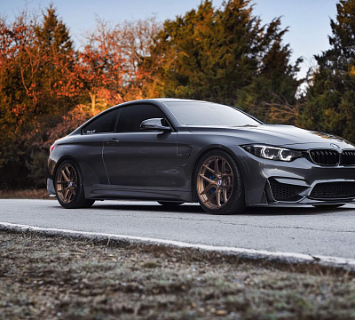 Фото дисков HRE R101 Lightweight на BMW 4/M4 (F32/F82)