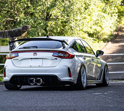 Фото дисков HRE 305 GT на Honda Civic Type R FL5