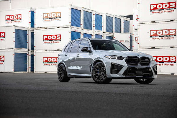 Фото дисков Brixton Forged PF13 R / RS Сатиновый темный лак на BMW X5/X5 M (G05/G18/F95)
