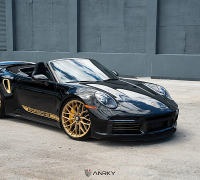 Фото дисков Anrky AN10 на Porsche 911 VIII