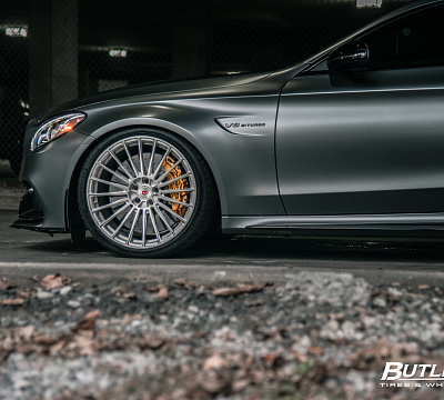 Фото дисков Vossen S17-04 на Mercedes-Benz C-Class (W205)