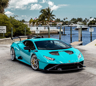 Фото дисков Anrky AN36 на Lamborghini Huracan