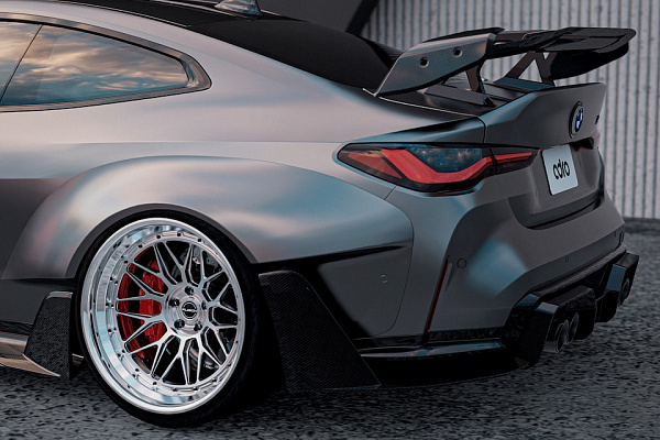 Фото дисков Rusch MS-03 MB Полированный лак на BMW 4/M4 (G22/G82)