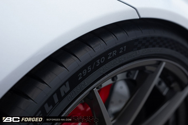 Фото дисков BC Forged HCA165 Матовый графит на Audi E-tron GT