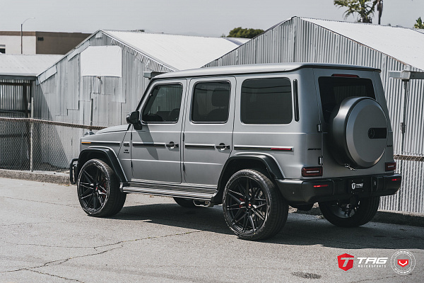 Фото дисков Vossen EVO-5 Черный сатин на Mercedes-Benz G-Class III