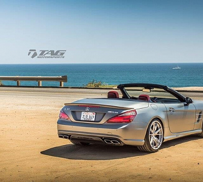 Фото дисков HRE S104 на Mercedes-Benz SL (R231)