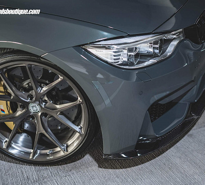 Фото дисков HRE P101 на BMW 3/M3 (F3x/F80)