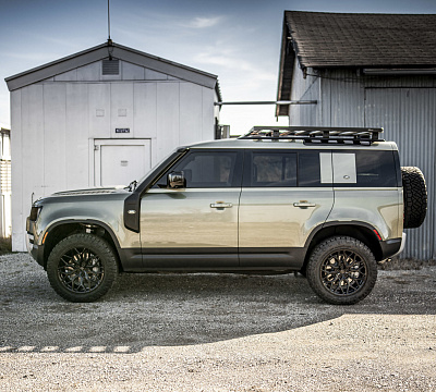 Фото дисков Vossen HF-2 на Land Rover Defender II