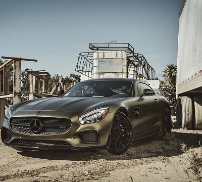 Фото дисков Savini SV64 на Mercedes-Benz AMG GT I