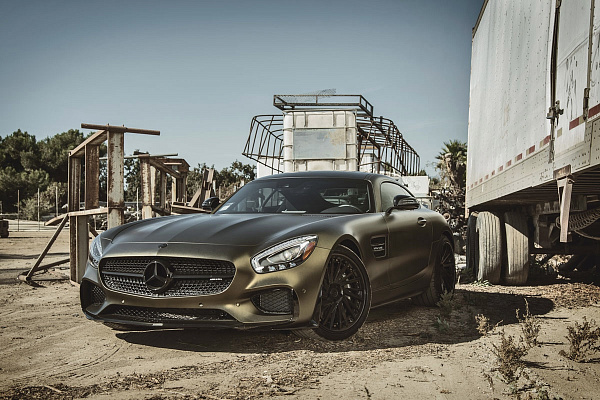 Фото дисков Savini SV64 Черный сатин на Mercedes-Benz AMG GT I