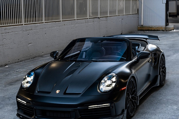 Фото дисков Anrky AN10 Черный глянец на Porsche 911 VIII