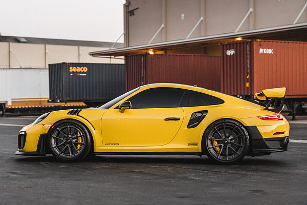 Фото дисков Brixton Forged WR3.2 Сатиновый темный лак на Porsche 911 VII