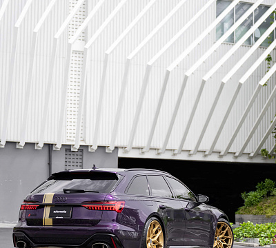 Фото дисков HRE FF10 на Audi A/RS 6 (C8)