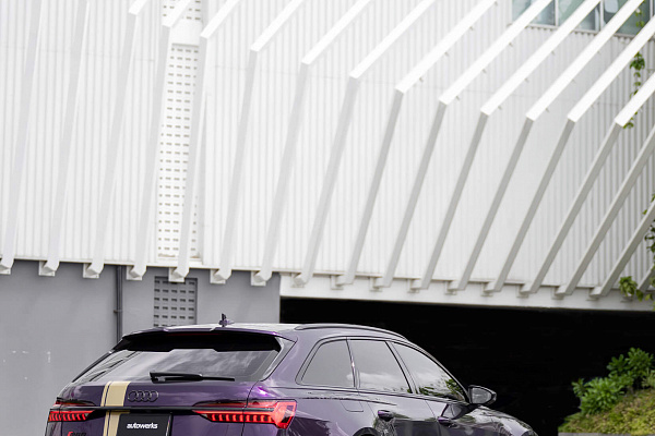 Фото дисков HRE FF10 Сатиновое золото на Audi A/RS 6 (C8)