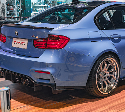 Фото дисков Brixton Forged PF9 на BMW 3/M3 (F3x/F80)