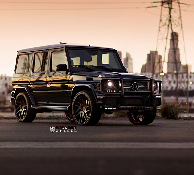 Фото дисков Strasse Wheels SM7T Deep Concave на Mercedes-Benz G-Class II