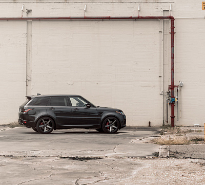 Фото дисков Vossen CV3 на Range Rover Sport II
