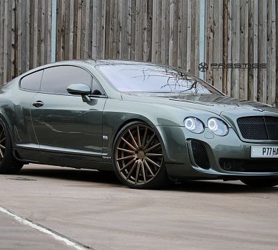 Фото дисков Vossen VFS-2 на Bentley Continental GT II