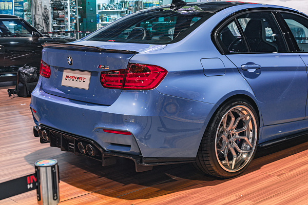 Фото дисков Brixton Forged PF9 Глянцевый лак на BMW 3/M3 (F3x/F80)