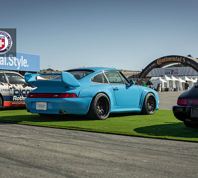 Фото дисков HRE C100 на Porsche 911 IV