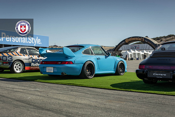 Фото дисков HRE C100 Черный сатин на Porsche 911 IV