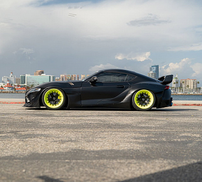 Фото дисков Brixton Forged TR05 AERO1 на Toyota Supra A90