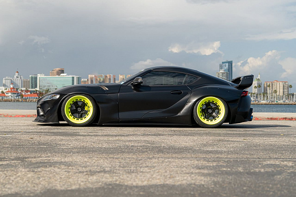Фото дисков Brixton Forged TR05 AERO1 Другой цвет на Toyota Supra A90