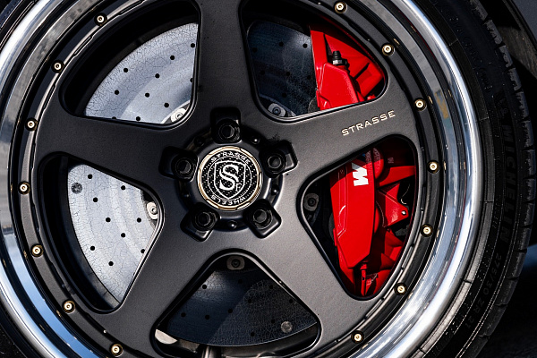 Фото дисков Strasse Wheels S5 Track Черный сатин на BMW 5/M5 (G30/F90)