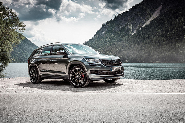 Фото дисков ABT Sport GR Алмазная проточка на Skoda Kodiaq I